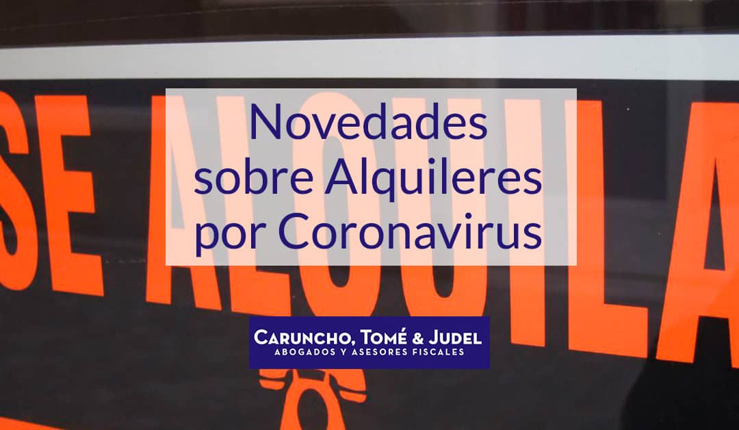 Novedades sobre Alquileres por Coronavirus