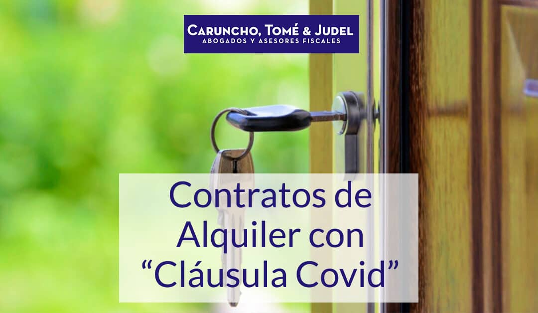 Contratos de alquiler con Cláusula Covid